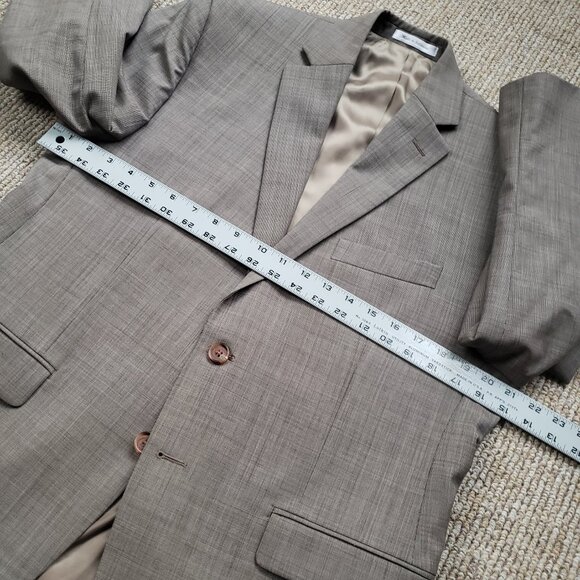 Lauren Ralph Lauren 3pc Suit 40S Brown Wool - Picture 6 of 15